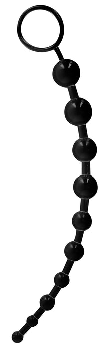 Perles Anales: Boules anales Chaîne 26 x 2.3cm Noir