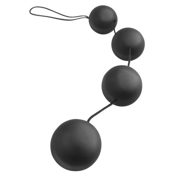 Perles Anales: Boules anales Vibro 3.2 cm Noir